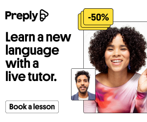 Preply — 英語のライブ講師と学ぶ。初回レッスン50% OFF